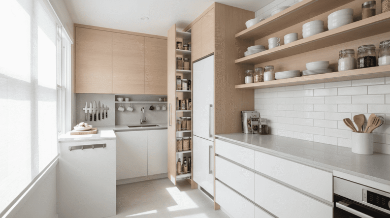 Small kitchen ideas How 5 clever storage tricks